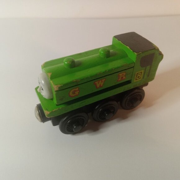 Thomas Wooden Railway Train DUCK Engine #8 Vintage Thomas & Friends Engine Wood - Picture 3 of 7